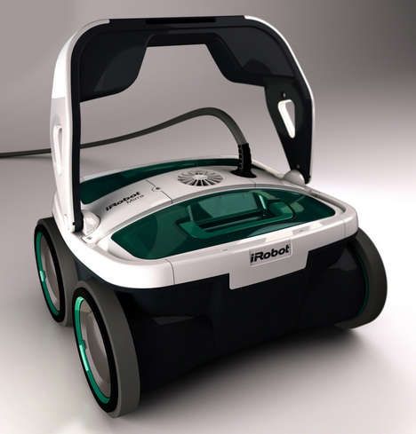 Sleek Robotic Pool Cleaners