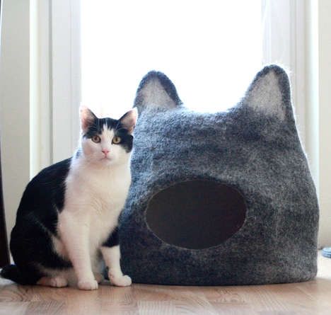 Felt Feline Shelters