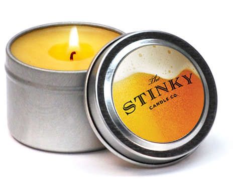 Brew-Scented Candles