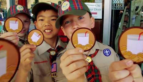 Boy Scout Milk Campaigns