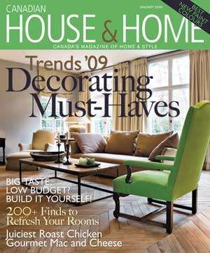 House & Home Magazine: Jeremy Gutsche on  Home Decor Trends in '09