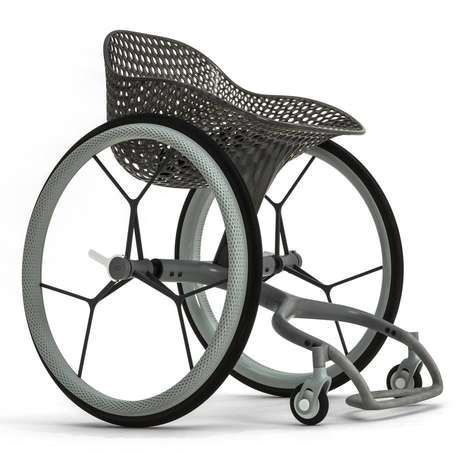 Beautiful 3D-Printed Wheelchairs