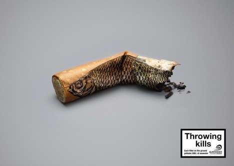 Littered Cigarette Campaigns