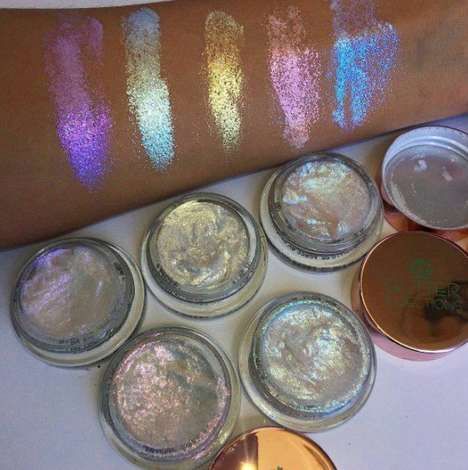 Glittery Cream Highlighters