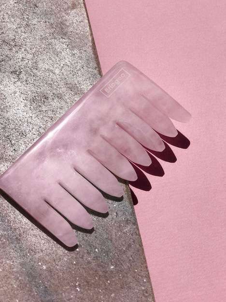 Rose Quartz Combs