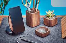 Wireless Timber Technology Chargers