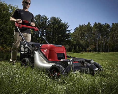 Low-Noise Emissions-Free Lawnmowers