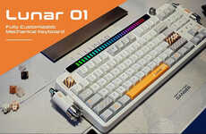 Spaceship-Like Mechanical Keyboards