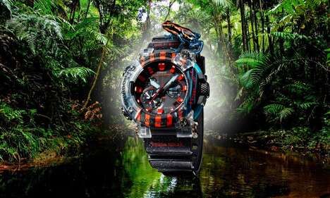 Frog-Inspired Durable Timepieces