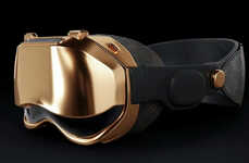 18K Gold VR Headsets