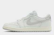 Retro Low-Cut Monochromatic Sneakers