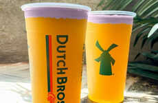 Cream-Topped Energy Beverages